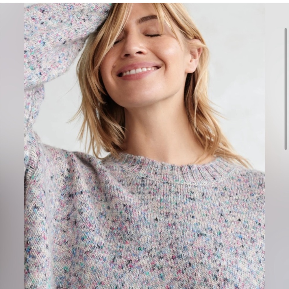 Jenni Kayne Cropped Cocoon Crewneck